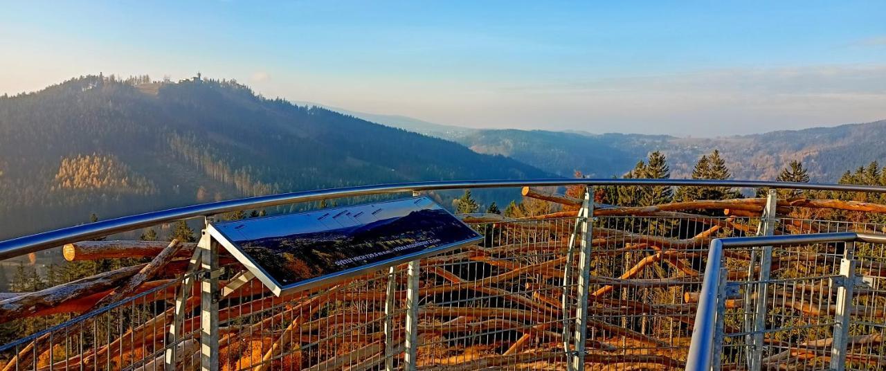 Rodinny "Hotel U Mustku" Desná Dış mekan fotoğraf